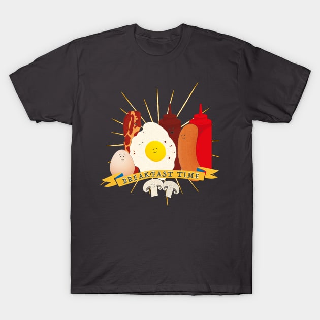 Breakfast Time! T-Shirt by puppaluppa